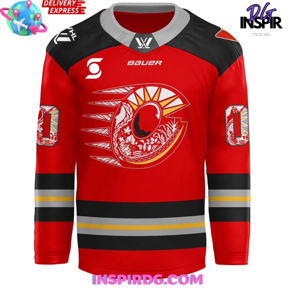 2025 Calgary Flames Indigenous Heritage Limited Hockey Jersey - Image 2