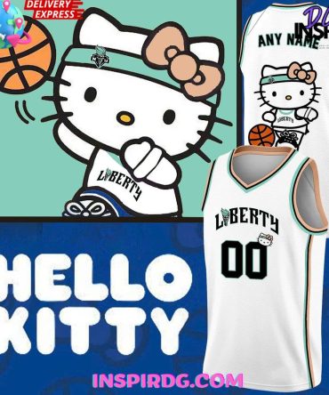 2025 New York Liberty X Hello Kitty Edition Basketball Jersey