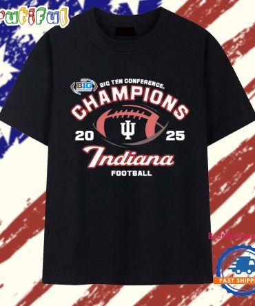 2025 Big Ten Conference Champions Indiana Hoosiers T Shirt