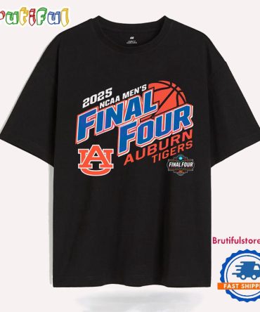 2025 Ncaa Mens Final Four Auburn Tigers Basketball T-Shirts