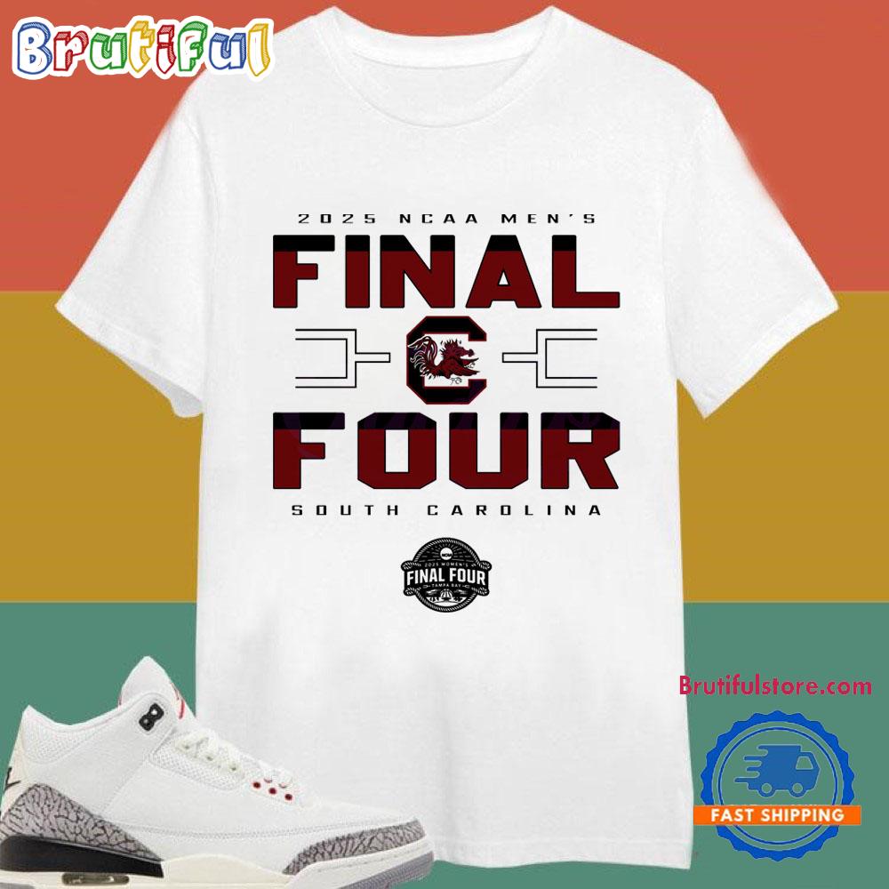 2025 Ncaa Womens Final Four South Carolina Gamecocks Basketball T-Shirts