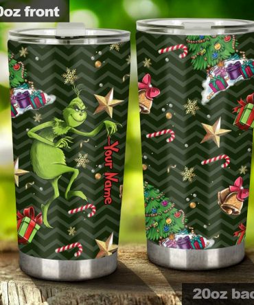 Grinch Feeling Extra Green - Personalized Stole Christmas Accent Mug