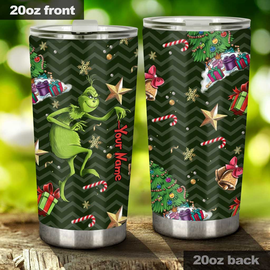 Grinch Feeling Extra Green - Personalized Stole Christmas Accent Mug