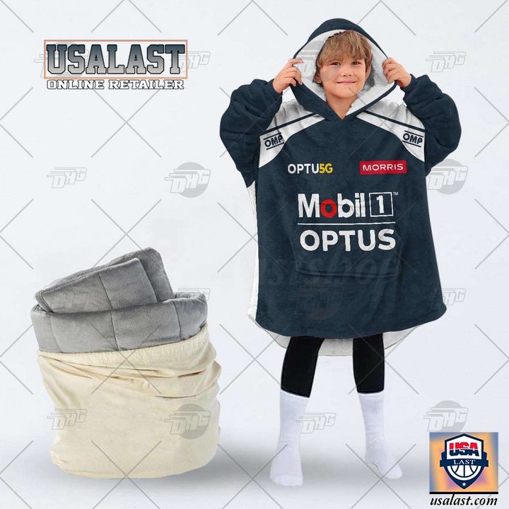 Personalized Chaz Mostert V8 Supercars Walkinshaw Andretti United 2022 Blanket Hoodie Hoodie Blanket - Image 2