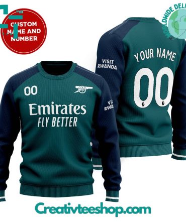 Arsenal Third Kits Personalized Sweater