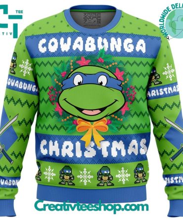 Teenage Mutant Ninja Turtles Leo Ugly Christmas Sweater