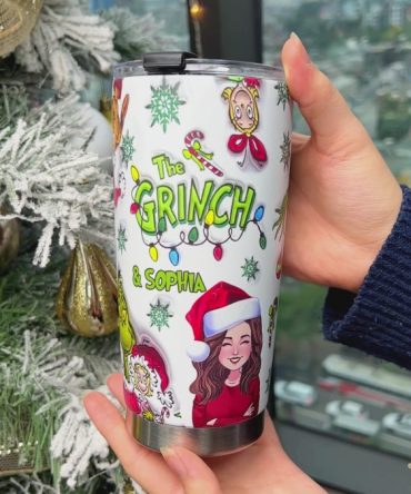 Merry Christmas - Personalized Stole Christmas Tumbler