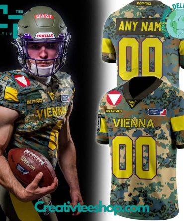 Vienna Vikings Salute To Service 2025 Camo Football Jersey