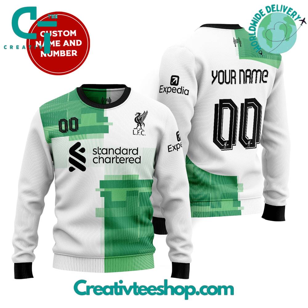 Liverpool Away Kits Personalized Sweater