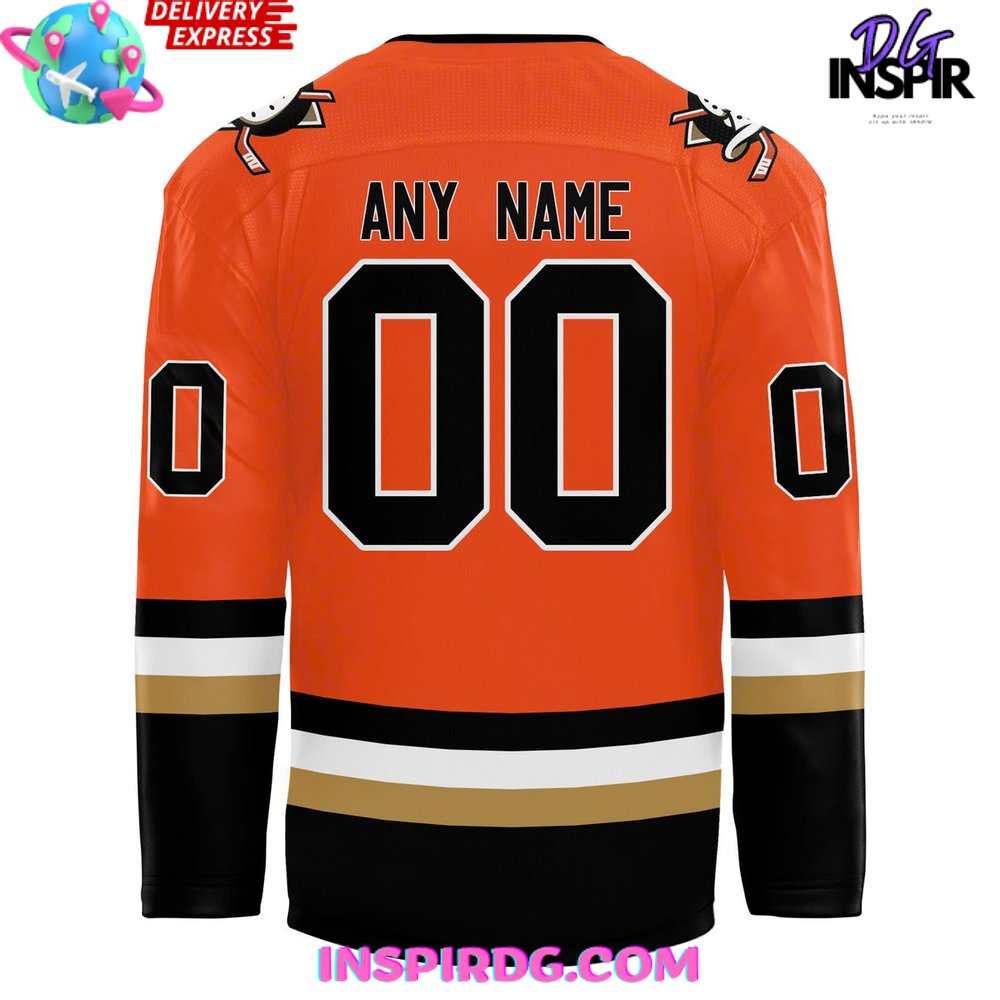 Anaheim Ducks Anime Night 2025 Hockey Jersey - Image 3