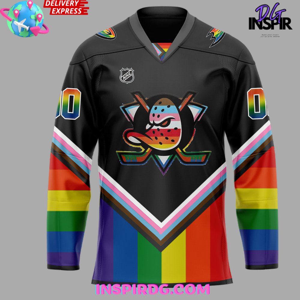 Anaheim Ducks Pride Night 2025 Jersey - Image 2