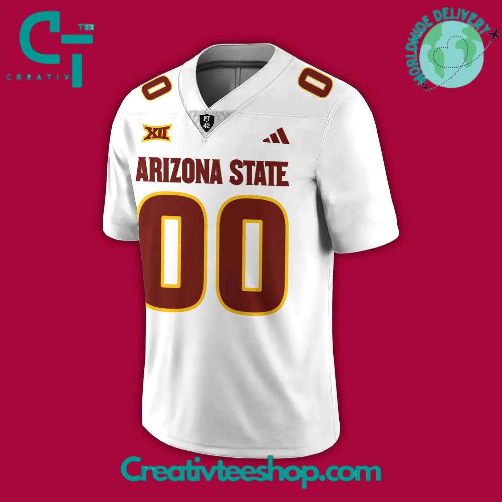 Arizona State Sun Devils Special New Football Jersey - White - Image 2