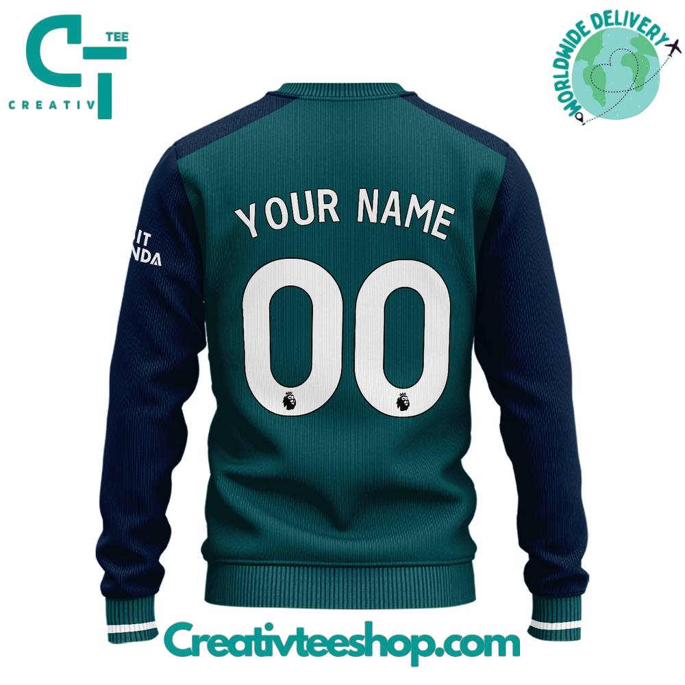 Arsenal Third Kits Personalized Sweater - Image 3