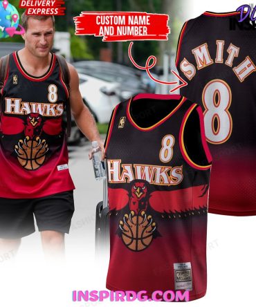 Atlanta Hawks Hardwood Classics Swingman 2024 Basketball Jersey