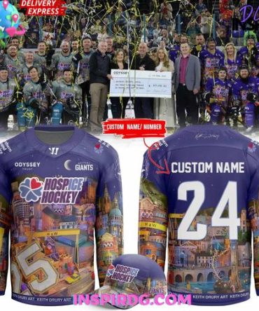 Belfast Giants X Northern Ireland Childrens Hospice 2025 Jersey