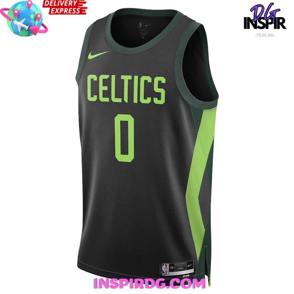 Boston Celtics Fanatics City 2024-25 Basketball Jersey - Image 2