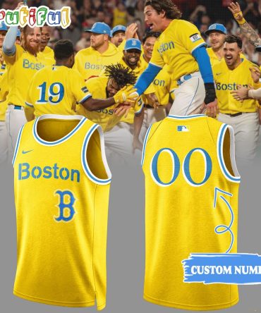 Boston Red Sox City Connect Basketball Jersey Shirt