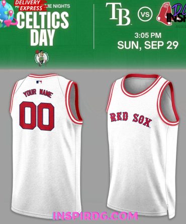 Boston Red Sox X Celtics Day 2024 Basketball Jersey