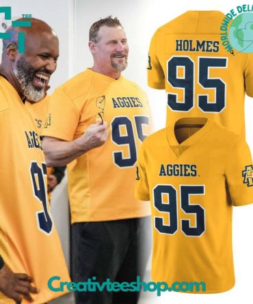 Brad Holmes X North Carolina At Football Jersey