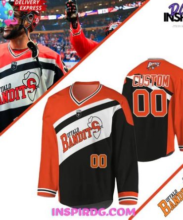 Buffalo Bandits 2025 Nll Cup Official Hockey Jersey