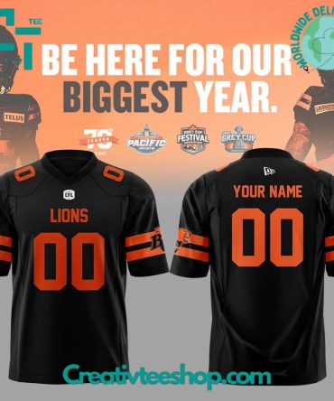 Cfl Bc Lions Football Jersey