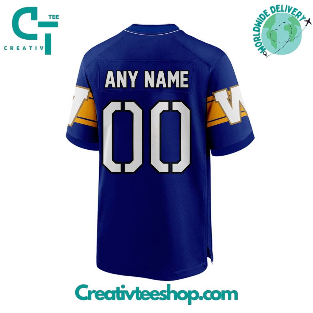 Cfl Winnipeg Blue Bombers Football Jersey - Image 2
