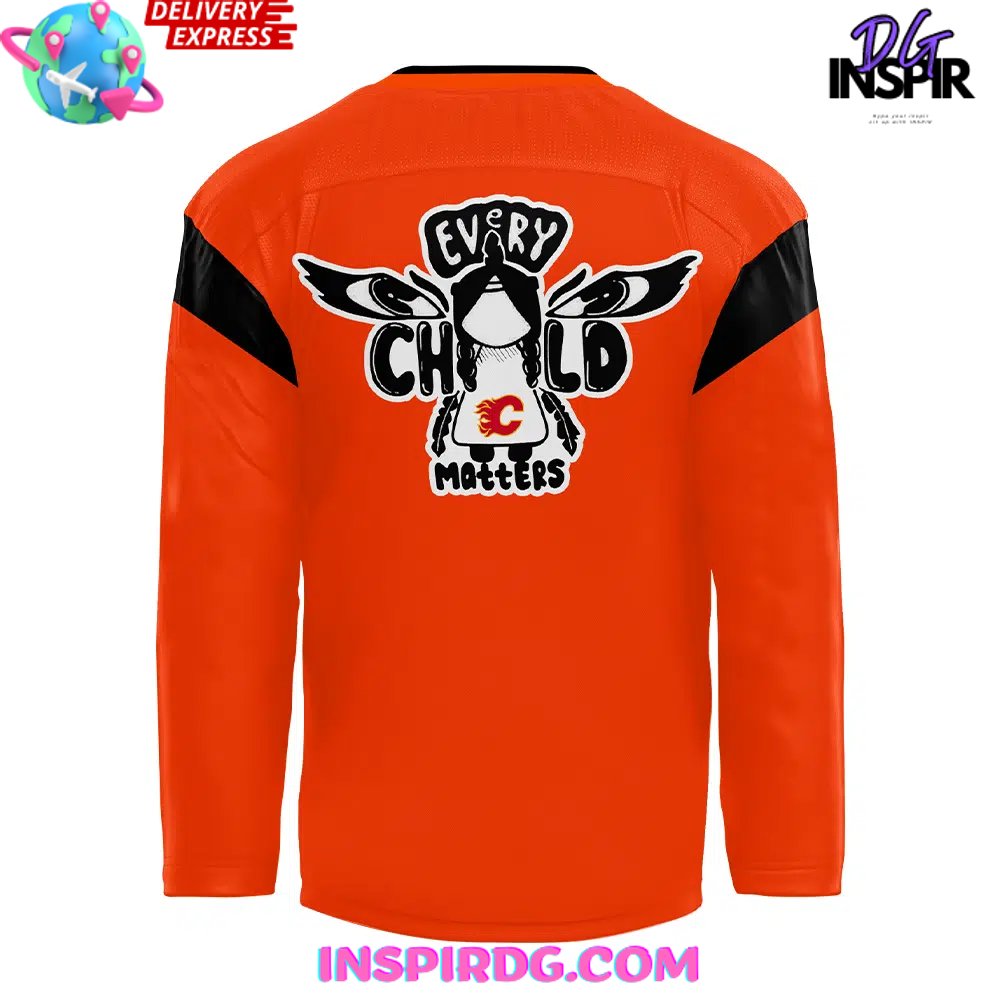 Calgary Flames 2024 Truth And Reconciliation Hockey Jersey - Image 3
