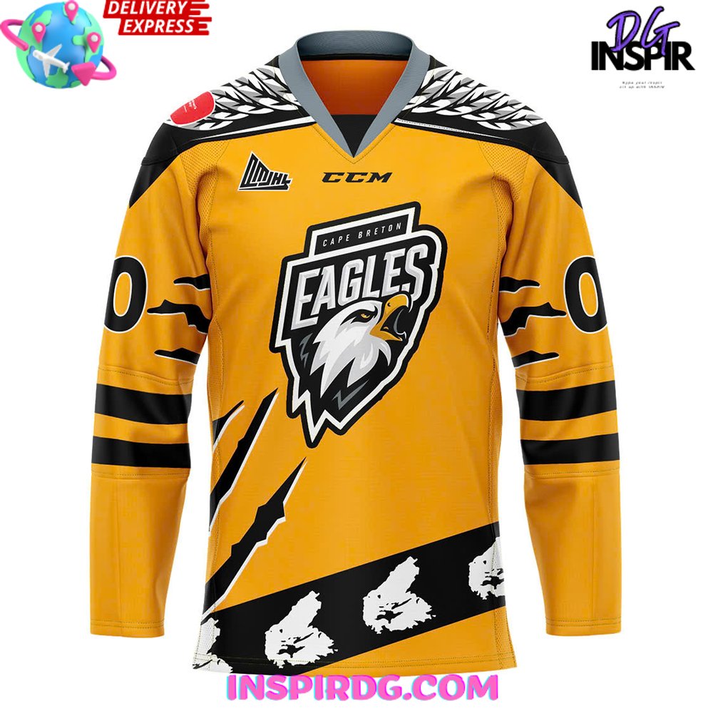 Cape Breton Eagles Screaming 2025 Jersey - Image 2