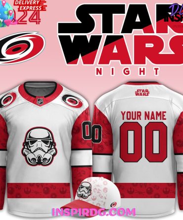 Carolina Hurricanes X Star Wars Night Custom Hockey Jersey
