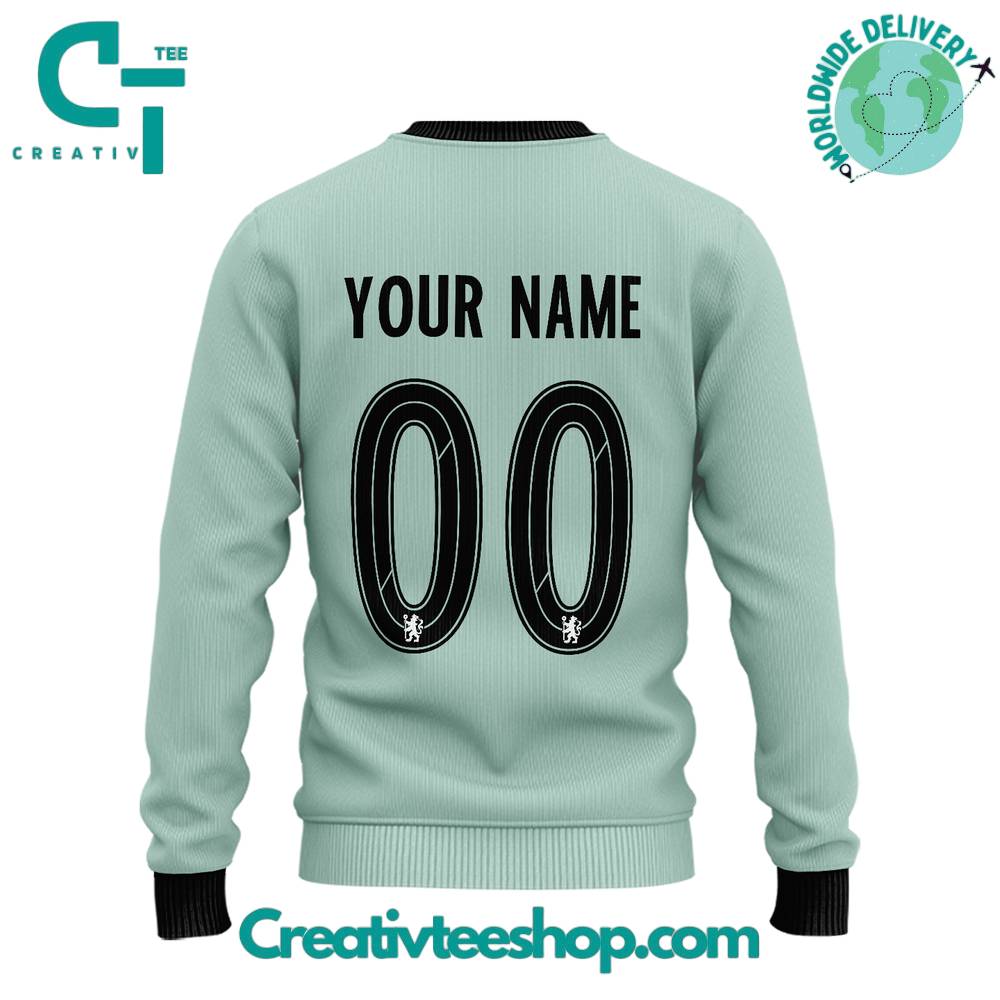Chelsea Third Kits Personalized Sweater - Image 3