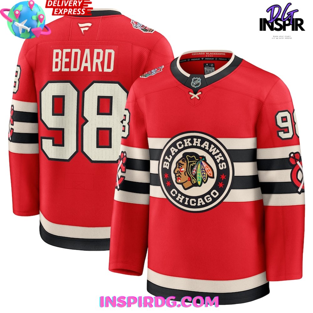 Chicago Blackhawks Nhl Winter Classic 2025 Hockey Jersey - Image 2