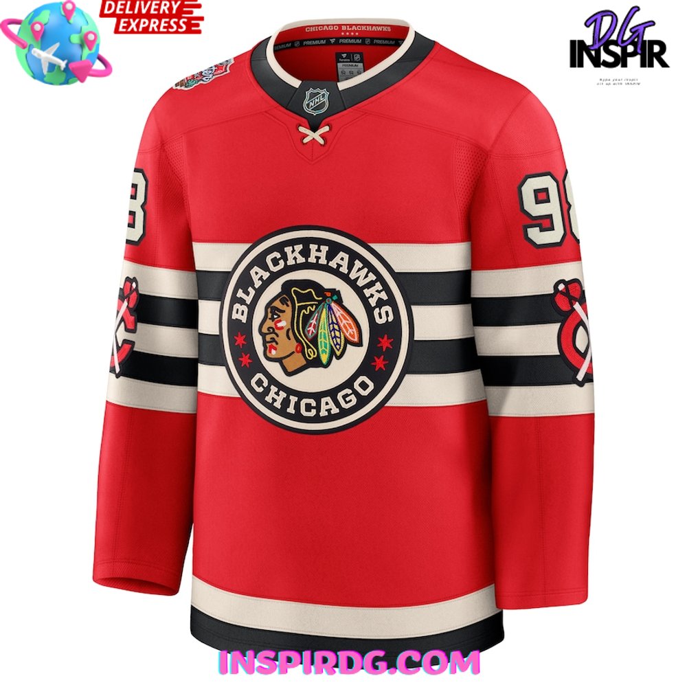 Chicago Blackhawks Nhl Winter Classic 2025 Hockey Jersey - Image 3