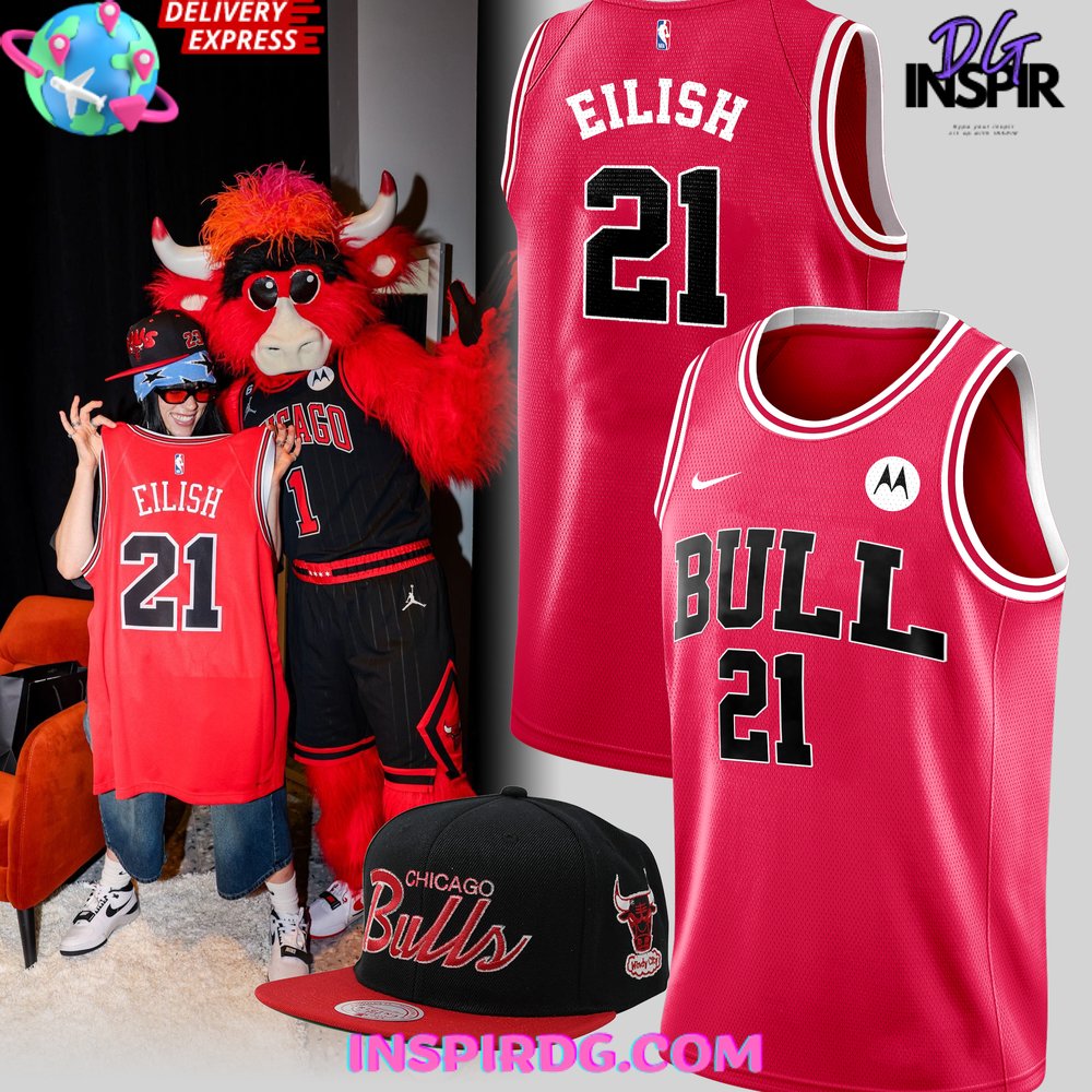 Chicago Bulls X Billie Eilish Basketball Jersey