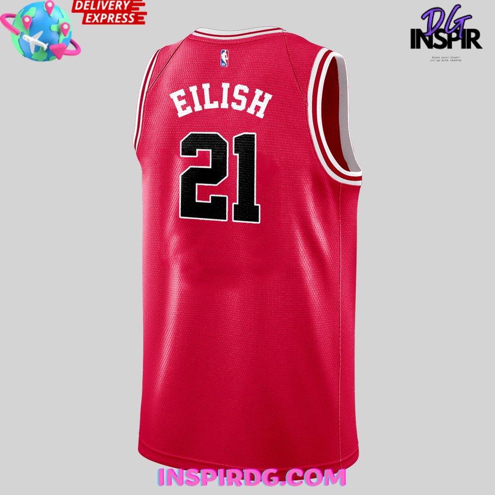 Chicago Bulls X Billie Eilish Basketball Jersey - Image 3