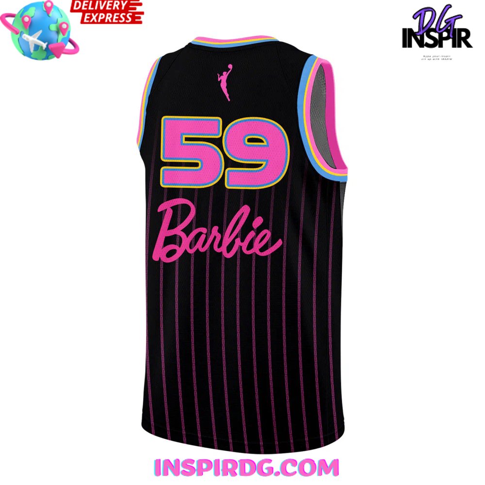 Wnba Chicago Sky X Barbie Night Game 2024 Basketball Jersey - Image 4