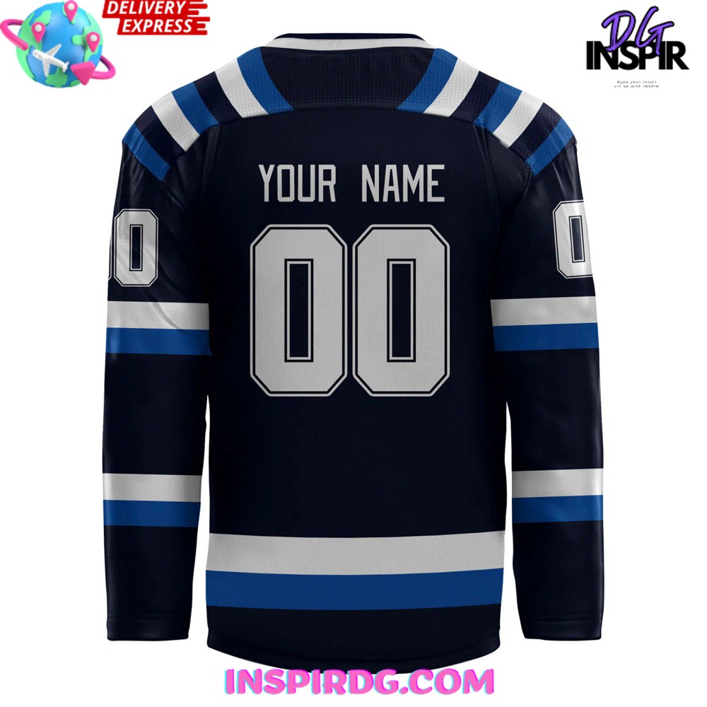 Chicoutimi Saguenéens 2024 Blue Hockey Jersey - Image 3