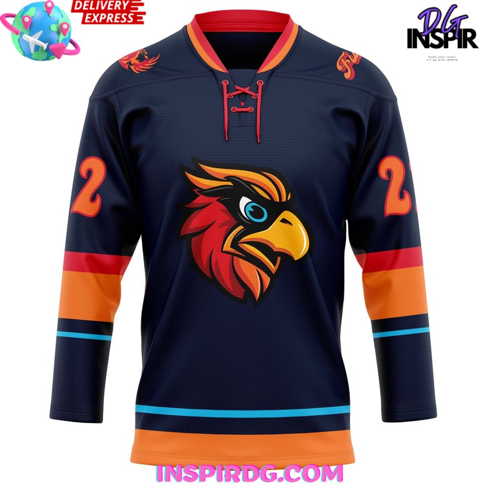 Coachella Valley Firebirds Fuego’S Birthday 2025 Hockey Jersey - Image 2