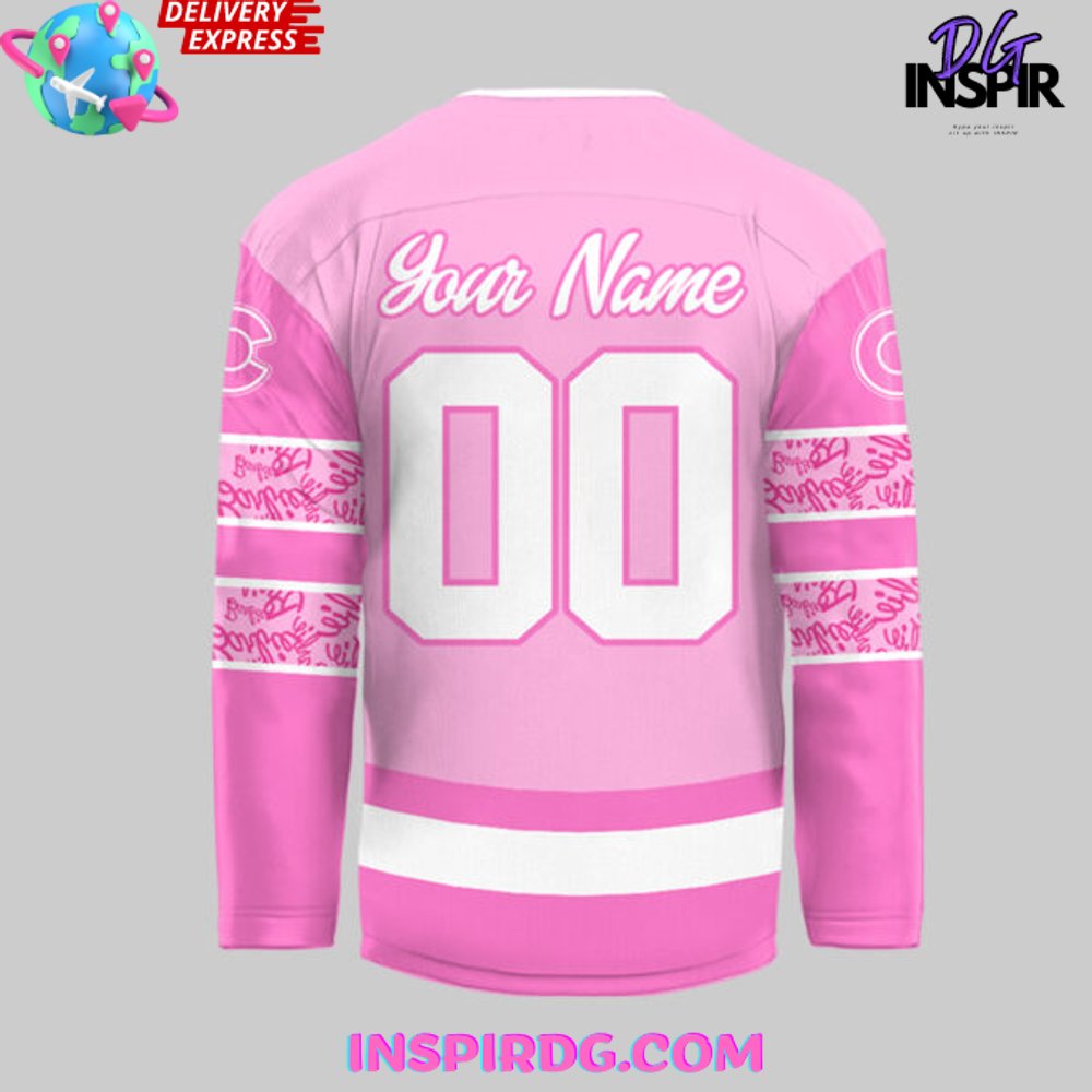 Colorado Avalanche Barbie Night 2025 Hockey Jersey - Image 3