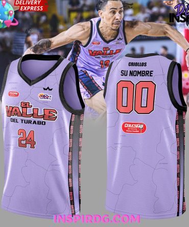 Criollos De Caguas 2024 Purple Basketball Jersey