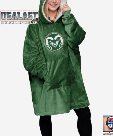 Colorado State Rams Ncaa Wearable Blanket Sweatshirt