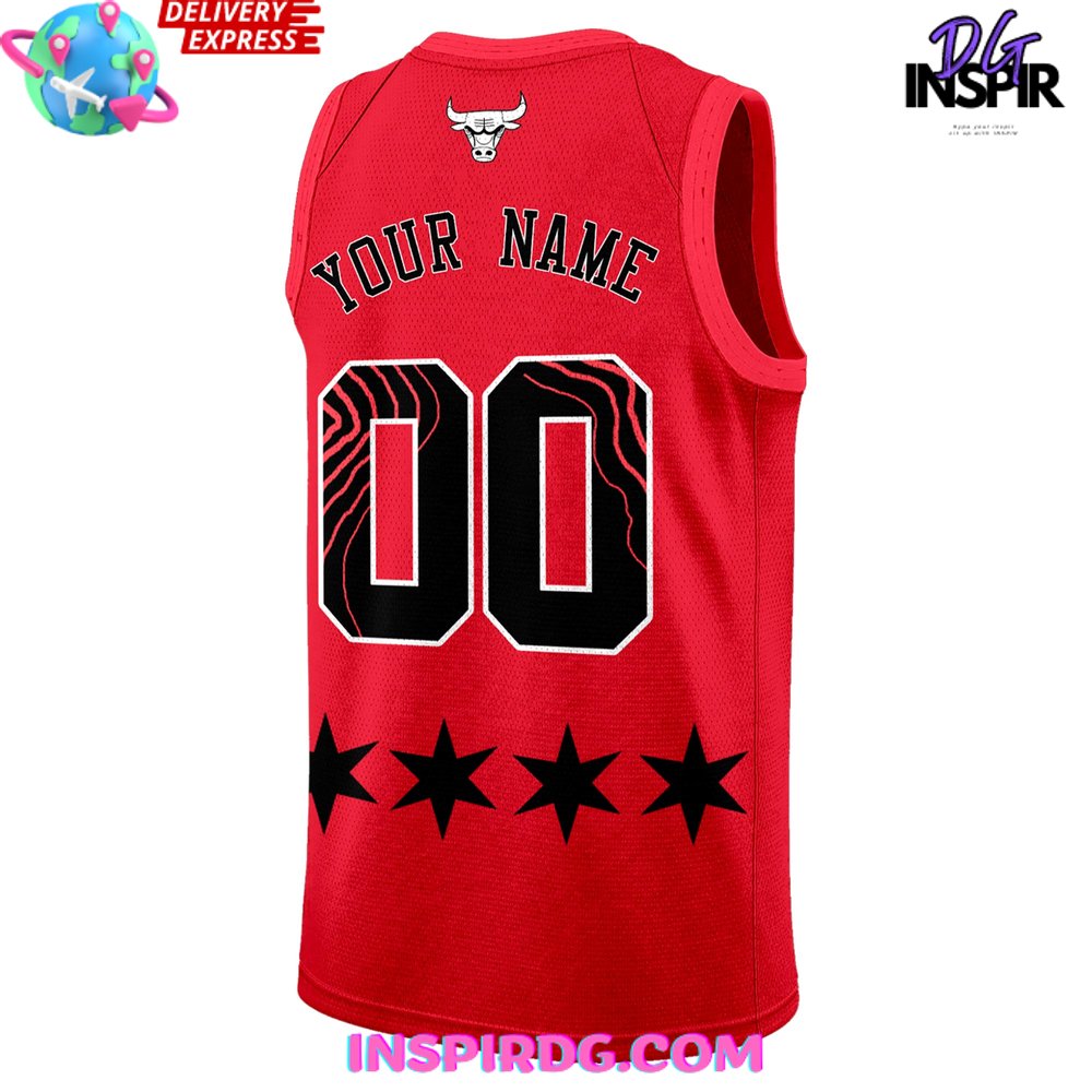 Chicago Bulls Lollapalooza 2024 Basketball Jersey - Image 3