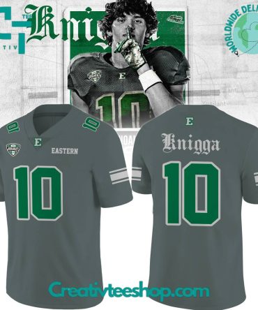 Eastern Michigan Eagles Football Noah Knigga Football Jersey