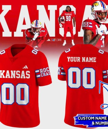 Kansas Jayhawks Football New Version 2024 Jersey
