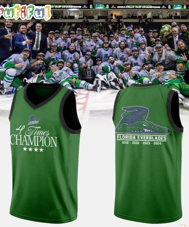 Florida Everblades 4Times Champions Basketball Jersey Shirt