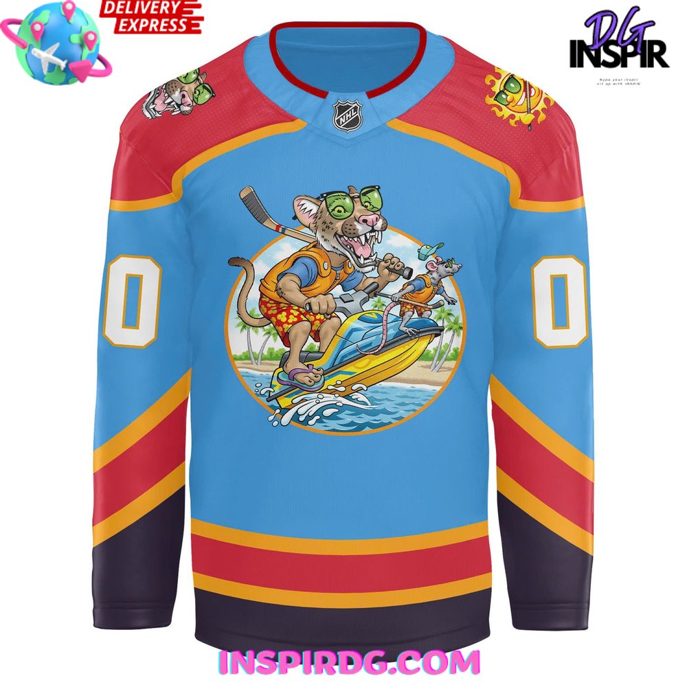 Florida Panthers Soflorida Collection Special Hockey Jersey - Image 2