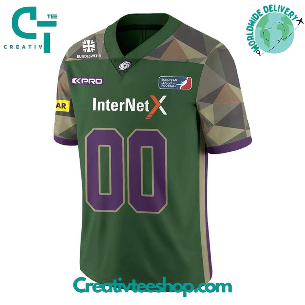 Frankfurt Galaxy Bundeswehr 2025 Personalized Football Jersey - Image 2