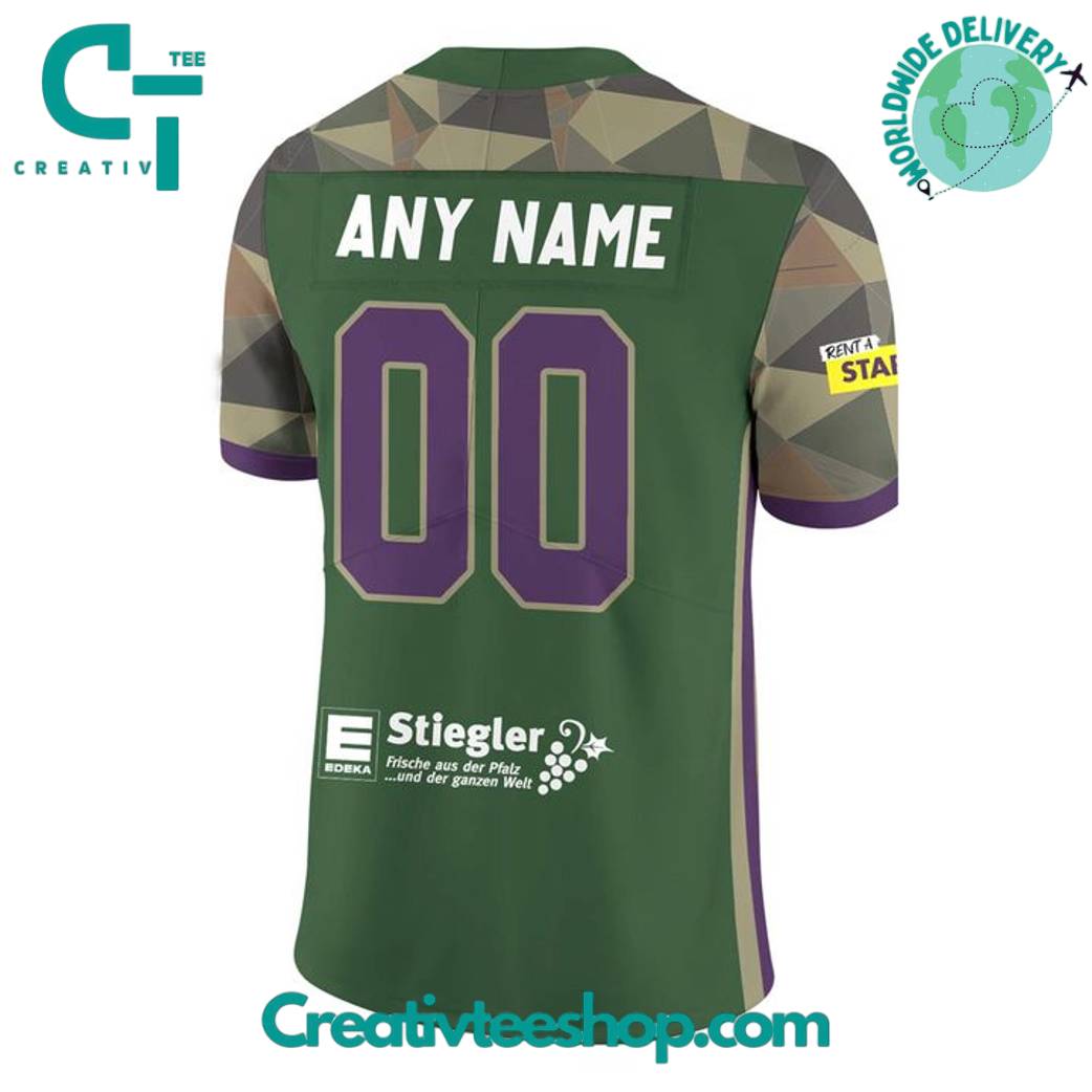 Frankfurt Galaxy Bundeswehr 2025 Personalized Football Jersey - Image 3