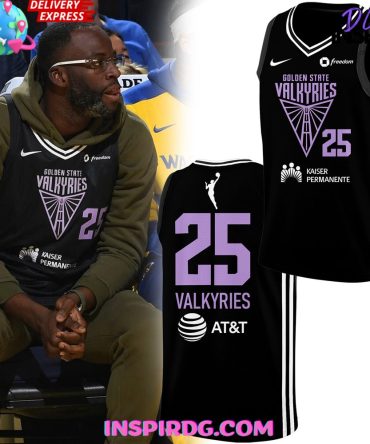 Golden State Valkyries Uniform Season 2025 Black Basketball Jersey