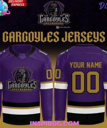Greensboro Gargoyles Official Replica Special Edition Hockey Jersey