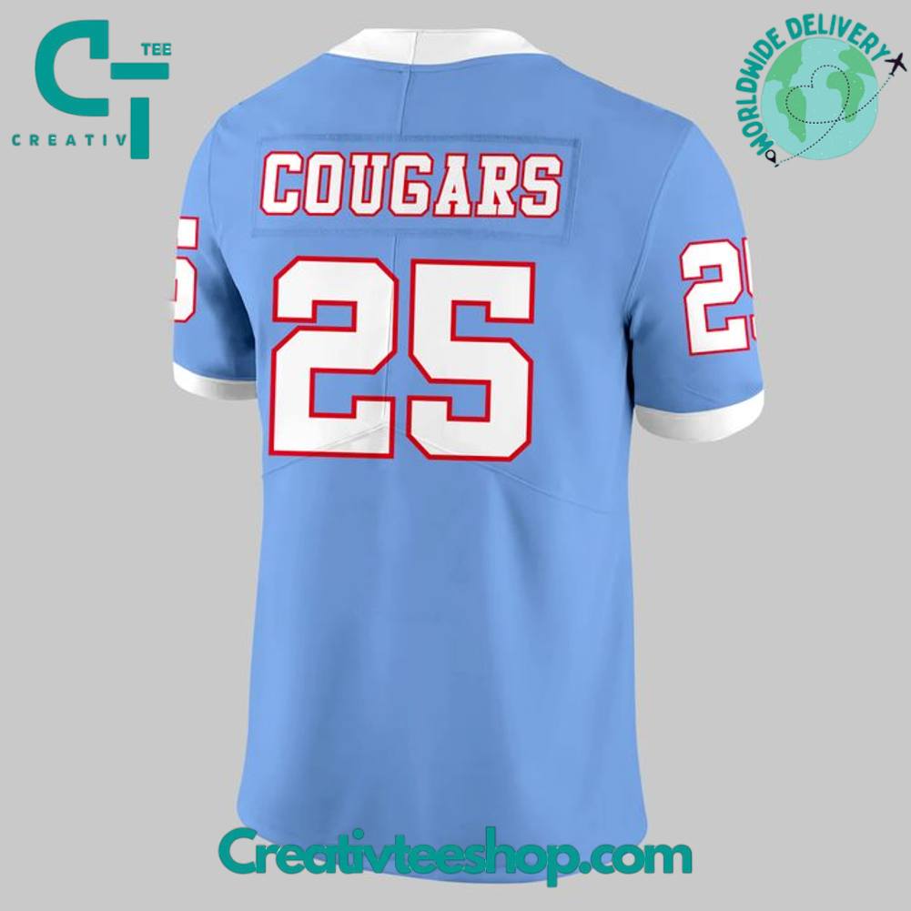 Houston Cougars Special New 2025 Season Football Jersey - Blue - Image 3